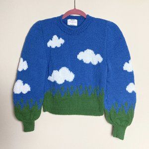 NWT Lirika Matoshi Clouds Hand-Knit Sweater - Sz XS